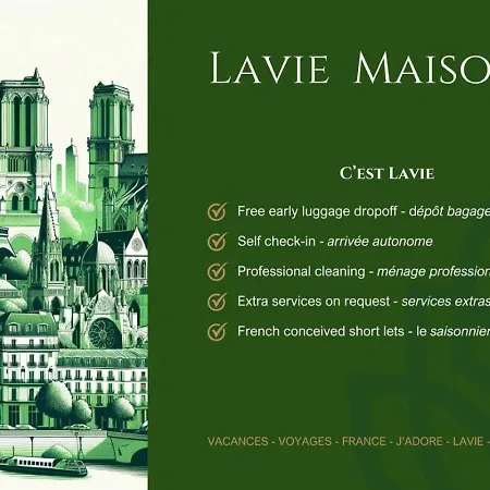 Lavie Maison 7th Ac Hot Tub Appartement *